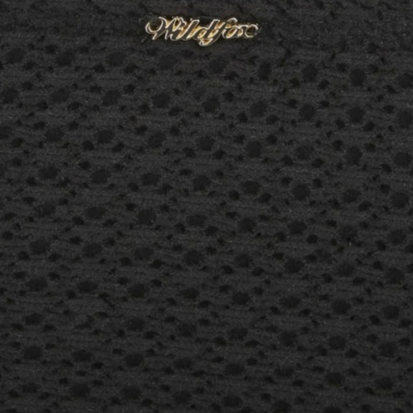 NWT! Wildfox Crochet Cheeky Hipster Bottoms in Black [SZ Medium‎ ] - Picture 2 of 4